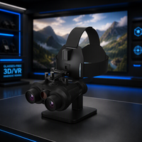 Télescope d'extérieur 4K à vision nocturne couleur longue portée et champ de vision large pour l'astronomie, la chasse et les aventures en plein air