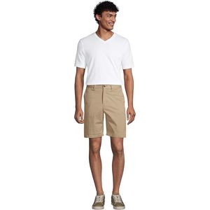 Shorts chino pour homme FOXA, coupe traditionnelle 11 pouces, confort optimal, respirant, en coton Oxford - Product Image 5