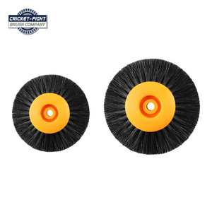 Cricket-Fight <b>Brush</b> Company Rotifix Polishing <b>Brush</b> <b>Wheel</b> 78mm Diameter Pig Bristle For Jewelry Hardware Polishing - Product Image 5
