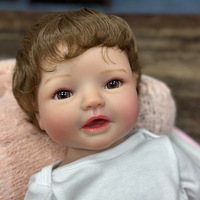 Muñecas Reborn de Silicona y Vinilo de 18 Pulgadas, Realistas, para Niños, Venta al Por Mayor, Proveedores Económicos