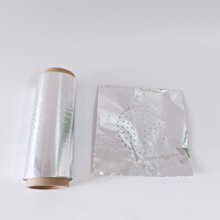 12cm * 12m 35 Microns pré-perforé feuille d'aluminium pour Shisha avec trou rond narguilé feuille d'aluminium feuilles avec trou
