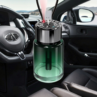Diffuseur d'huiles essentielles intelligent de luxe pour voiture, projection d'étoiles, aromathérapie, diffuseur d'arômes, lumière décorative, matériau en verre pour voitures