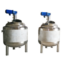 Cuve de fermentation de stockage de lait de yaourt d'acier inoxydable avec l'équipement d'agitateur et de récipient à pression