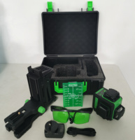 Niveau laser auto-nivelant 3D LD-3FG 12 lignes, lignes horizontales et verticales croisées, outil laser vert super puissant