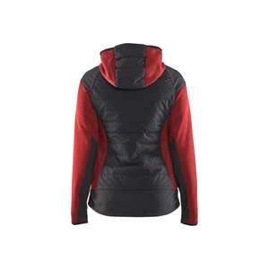 BLAKLADER - 593121175699XXL Chaqueta híbrida Mujer Rojo/Negro-EAN 7330509728499 CHAQUETAS DE TRABAJO INVIERNO SOFTSHELL Y CHAQUETAS ACOLCHADAS - Product Image 2