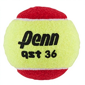 Pelotas de Tenis <span class=keywords><strong>Penn</strong></span> QST 36 para Jóvenes, Color Rojo, para Principiantes - Bolsa de 12 Pelotas, Hechas en China - Product Image 1