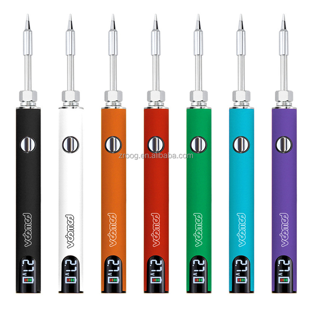 Electric Modern Smart Burning 650mAh Digital Display Soldering Iron Cart Preheat Rechargeable Battery Welding Pen Type c Metal