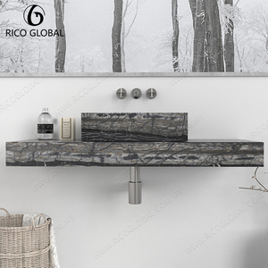 อ่างล้างหน้าติดผนังลายโรงแรมและวิลล่าปรับแต่งได้ - Product Image 3