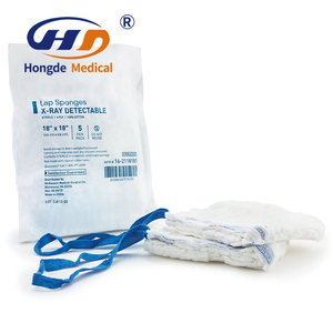 Tampon abdominal CE ISO13485 40cm x 40cm 8ply GAZE SWABS paquet stérile écouvillon abdominal absorbant médical éponge de tour - Product Image 1
