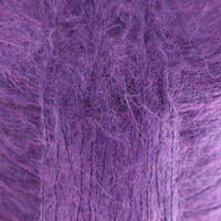 Hilo de Alpaca de Pelo Largo en Oferta, Mezcla de Lana/Acrílico/Nailon, Suave y Cálido, para Tejer a Mano Suéteres y Gorros para Mujer