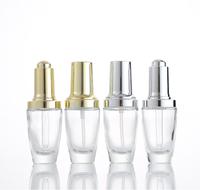 Sérum de soins pour le visage, huile essentielle, 1 pièce, bouteille en verre à bandoulière plate, 30 ml
