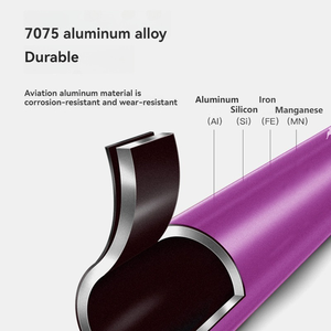 Bâtons <span class=keywords><strong>de</strong></span> randonnée en plein air en aluminium 7075 en forme <span class=keywords><strong>de</strong></span> Z pliables portables réglables Bâtons <span class=keywords><strong>de</strong></span> <span class=keywords><strong>ski</strong></span> <span class=keywords><strong>de</strong></span> randonnée Marche nordique Bâtons d'escalade 5 sections - Product Image 2