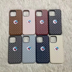 Custodia per telefono in pelle <span class=keywords><strong>Samsung</strong></span> A55 A15 A16 in TPU fantasia per iPhone 16 15 14 13 12 11 Pro Max Luxury Planet Dot Design - Product Image 1