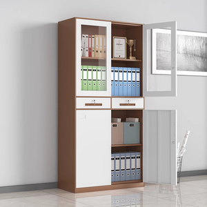 Archivador Metálico de Oficina 900x80x1850mm 2 Puertas con Cerradura para Almacenamiento de Oficina - Product Image 3