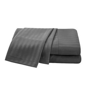 Bán Buôn Khách Sạn Sang Trọng Làm Mát Tấm Ga Trải Giường Sợi Nhỏ Mềm Bedsheet Gối Bộ Đồ Giường Sọc Tấm Ga Trải Giường Bộ - Product Image 4