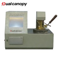 Aparato eléctrico de punto de ininflamabilidad Dualcanopy Pensky-Martens con diagrama, probador de punto de ininflamabilidad en recipiente cerrado Cleveland Abel para aceite