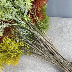 Rami di Cipresso Dorati Artificiali all'Ingrosso, Realistici e Lavorati a Mano, Lunga Durata, Finto Salice Giallo per Laurea e Capodanno - Product Image 6