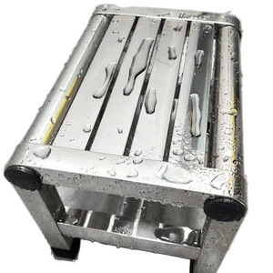 Tabouret <span class=keywords><strong>bas</strong></span> multifonctionnel en acier inoxydable, imperméable, souple et épaissi, pour salle de bain, cuisine, préparation culinaire et atelier - Product Image 4