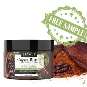 Crema per il corpo crema vegana Private Label crema idratante profonda nutriente <span class=keywords><strong>72</strong></span> ore notevolmente morbida e radiosa pelle liscia burro di cacao - Product Image 1