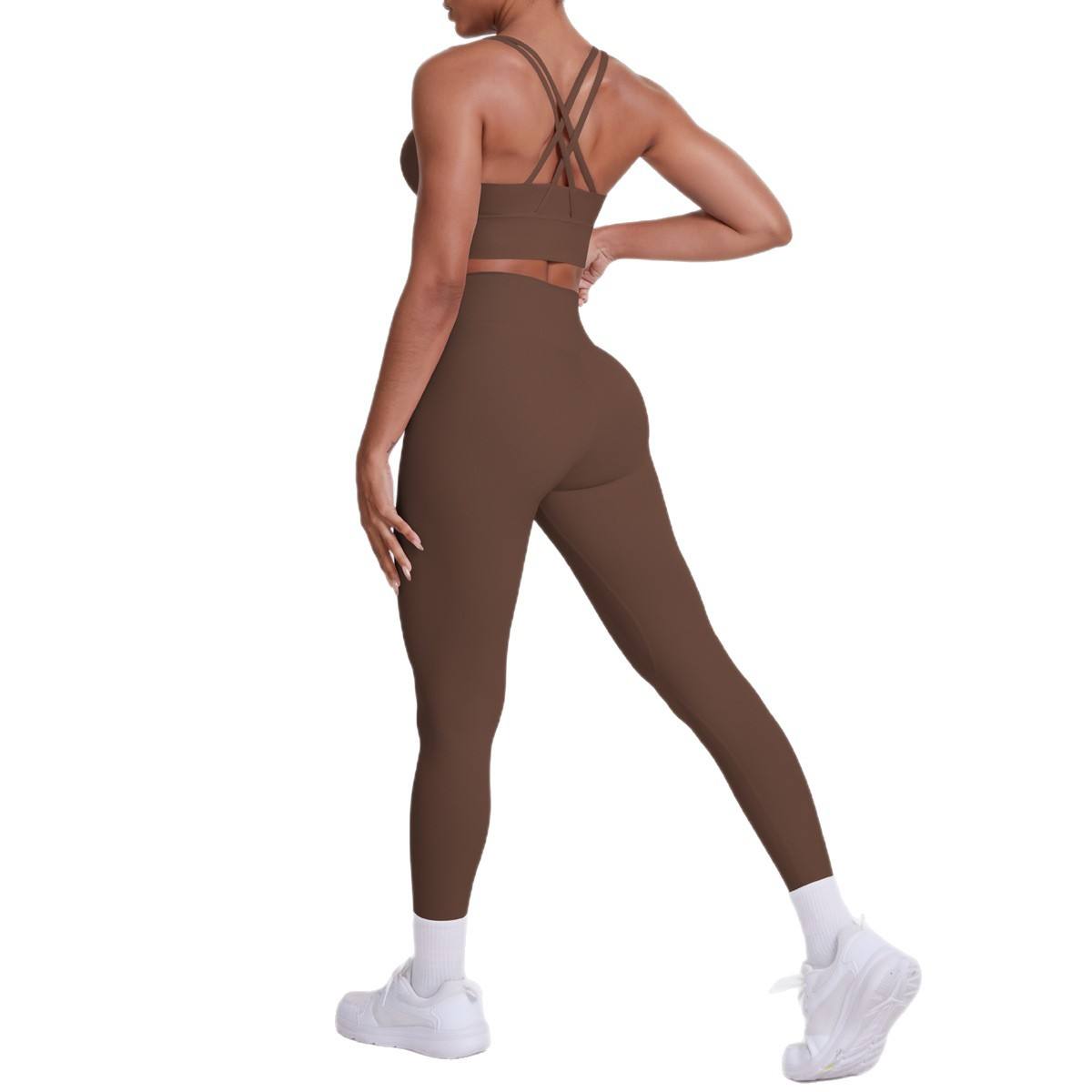 7113 Bra + 7100 Pants Set - Frost Gray