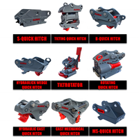 Attache rapide pour excavatrice AURIX-B 20 tonnes, personnalisable, connecteur rapide, godet, attache rapide pour godet d'excavatrice