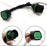 4 Luces de Parrilla para Great Wall Tank 300 Accesorios de Rejilla Mediana LED Pequeñas Luces Amarillas Modificación de Luz Decorativa Frontal