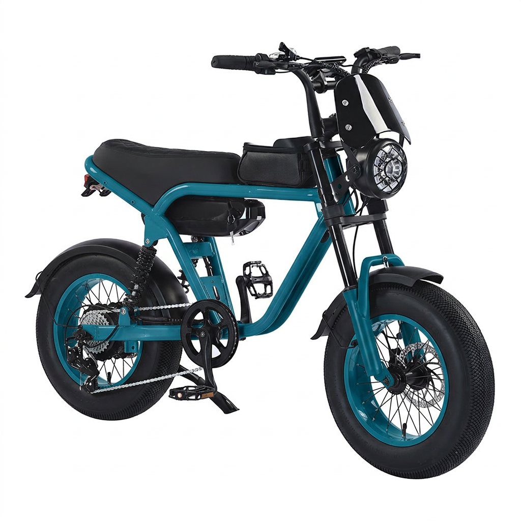 VTT bleu e