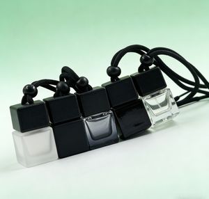 Flacon de parfum pour voiture en verre de luxe de 8 ml, diffuseur d'air frais pour voiture avec logo personnalisé - Product Image 6