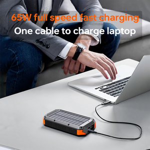 Banco de Energía Portátil de 65W para Laptops con Carga Rápida para Computadoras Portátiles y Dispositivos Móviles - Product Image 4