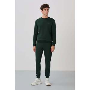 Chándal para hombre Andy Pine Green Brushed - 85190 - Verde pino/verde pino - Product Image 5