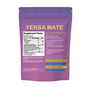 Yerba <span class=keywords><strong>Mate</strong></span> ผงชาสำเร็จรูปรสพีชมะม่วง, ผลิตภัณฑ์เสริมความงามเพิ่มพลังสมองสำหรับผู้ชายและผู้หญิงสำหรับผู้ใหญ่ - Product Image 2