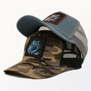 Venta al por mayor de sombreros populares de alta calidad bordado personalizado parche Gorras logo con 5 paneles de animales sombreros gorras de béisbol Otto gorras de camionero - Product Image 1