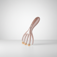 OEM Maßgefertigter Handform-Kopfmassagegerät SM-103 China Großhandel Batteriebetriebenes Vibrations-Heiz-Kopfhautmassagegerät für den Heimgebrauch