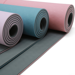 Tapete de <span class=keywords><strong>Yoga</strong></span> Ecológico Profesional de Fábrica al por Mayor, Antideslizante, con Patrón Personalizado, de TPE de <span class=keywords><strong>6</strong></span> mm de Grosor <span class=keywords><strong>para</strong></span> <span class=keywords><strong>Principiantes</strong></span> - Product Image 1
