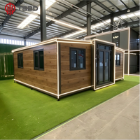 AS/NZS Standartlarında Modern Rüzgar Geçirmez Su Geçirmez Genişletilebilir Konteyner Ev Yalıtımlı 20ft Prefabrik Modüler Ek Bina