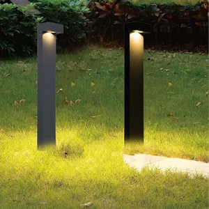 Modern alüminyum açık kutup LED bahçe lambası Yard Park aydınlatma