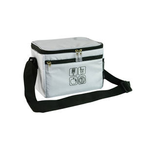Custom Logo 600D Oxford Lunch <b>Cooler</b> Bag Insulated for Office Travel Picnic Thermal Bag Soft Tote Ice Box With Shoulder Strap - Product Image 6