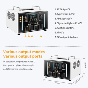 Whole <b>Solar</b> <b>Kit</b> With <b>Solar</b> Pure Sine Wave 2000W Battery for Home Energy Storage <b>Power</b> - Product Image 5