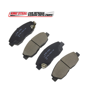 Pièces automobiles en gros, jeu de plaquettes de frein à <span class=keywords><strong>disque</strong></span> céramique <span class=keywords><strong>avant</strong></span> gauche <span class=keywords><strong>et</strong></span> droite pour Honda Civic Accord CR-V F20B2 D465 45022-SM4-A00 - Product Image 1
