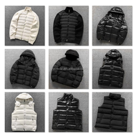Veste matelassée en duvet d'oie blanc à 90% pour homme et femme, taille 1-7, veste en duvet de créateur avec puce NFC intégrée, qualité supérieure