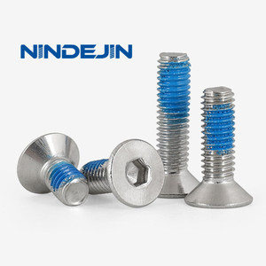 100pcs/bag Anti Loose <strong>Thread</strong> Locked Screws M2 M3 M4 M5 M6 M8 M10 Nylok <strong>Thread</strong> Screws - Product Image 6