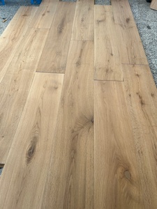 Plancher en bois <span class=keywords><strong>massif</strong></span> de chêne blanc européen, brossé, finition UV, pour intérieur, idéal pour salon - Product Image 6