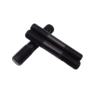 Tengyang Tiges filetées métriques à double extrémité M3-M60 en acier au carbone noir, classe de résistance 8.8, filetage à droite - Product Image 1