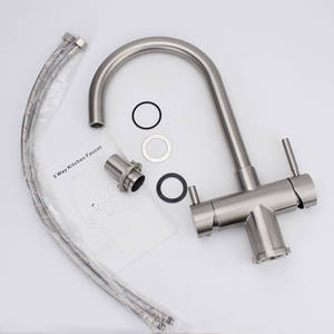 Grifo <span class=keywords><strong>de</strong></span> cocina <span class=keywords><strong>de</strong></span> agua con gas Co2 comercial <span class=keywords><strong>de</strong></span> acero inoxidable para sistemas <span class=keywords><strong>de</strong></span> refrigeración <span class=keywords><strong>de</strong></span> Soda domésticos - Product Image 5