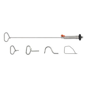 Laparoscopic Instruments Surgery Golden Finger <strong>Retractor</strong> With Hook Laparoscopic Gold Finger Liver <strong>Retractor</strong> - Product Image 1