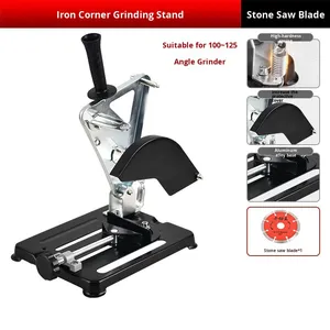 Braket Pemotong Gerinda Sudut Alloy, Rel Geser Universal, Mesin Gergaji Meja Multifungsi, Alas Mesin Tipe Rak Tetap 100 - Product Image 6