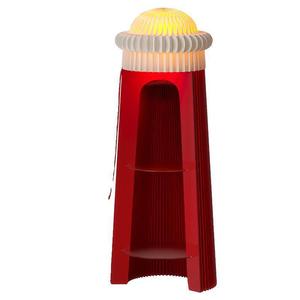 Estante de Esquina de Doble Capa con Diseño de Faro, Mueble de Almacenamiento Artístico, Decoración Retro, Estante de Exhibición para Tienda, Estante de Pared Creativo - Product Image 5
