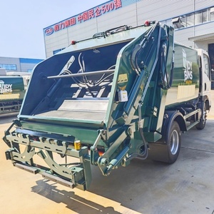 China Factory Price Howo 5Ton Small Compactor Garbage Truck for Sale - Product Image 5