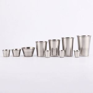 XDH763 Gobelets à bière personnalisés avec logo 30 ml, tasses à pinte de 1 oz à 16 oz, verres à shot en acier inoxydable, cadeau, verre à vin - Product Image 3