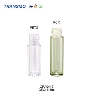 Tube de brillant à lèvres en aluminium vide PCR de 5,5 ml avec applicateur, vente en gros - Product Image 5